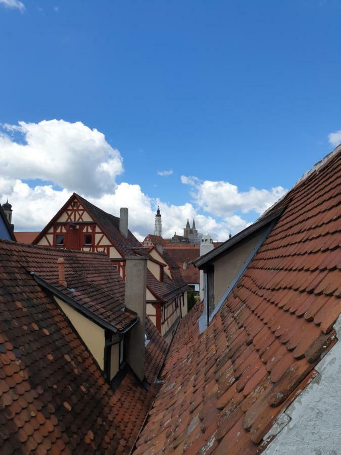 Pension Birgit Rothenburg ob der Tauber Exterior foto