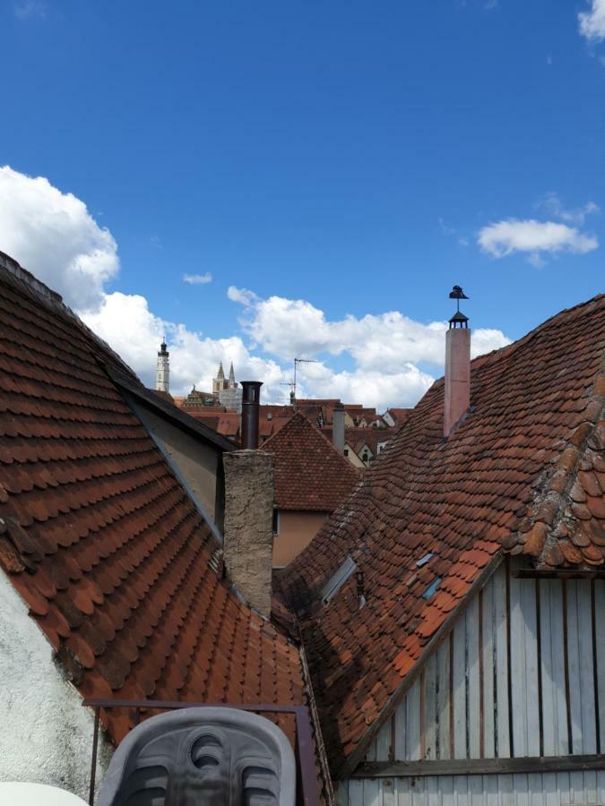 Pension Birgit Rothenburg ob der Tauber Exterior foto